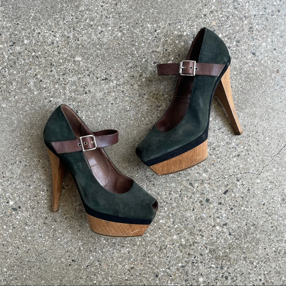 Marni Peep Toe Heels